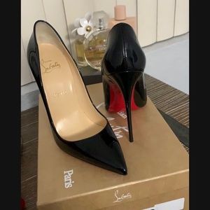Christian Louboutin So Kate Patent Leather 120 MM